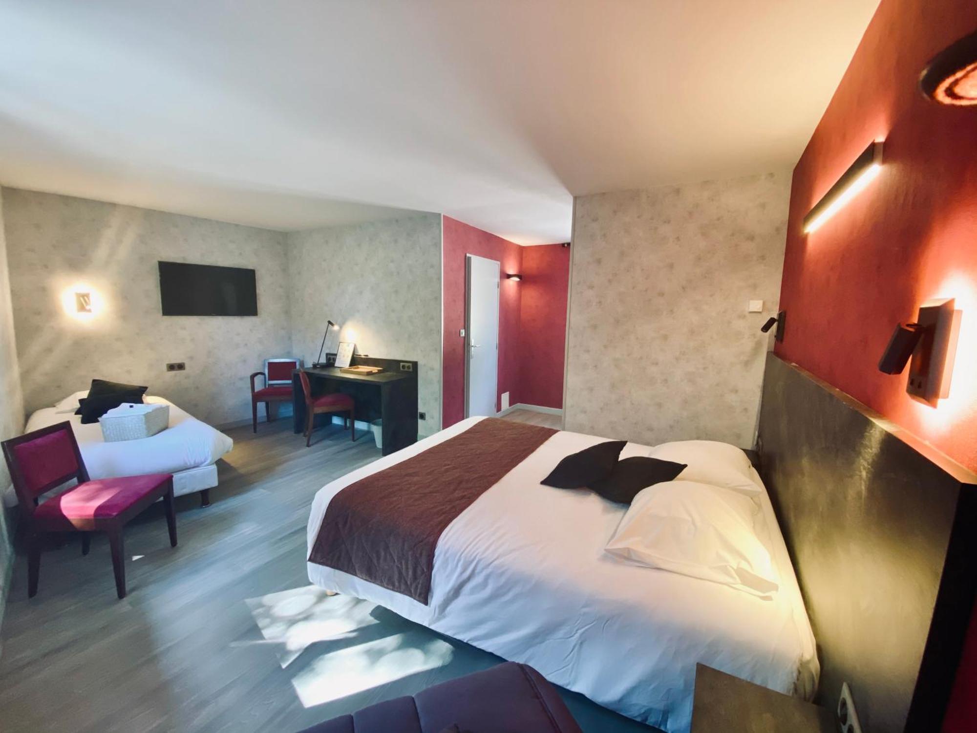 Logis Hostellerie La Chaumiere Arsonval Eksteriør billede